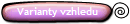 Varianty vzhledu 